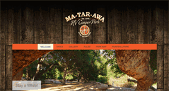 Desktop Screenshot of matarawarvpark.com