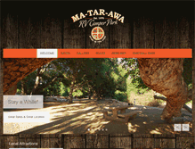 Tablet Screenshot of matarawarvpark.com